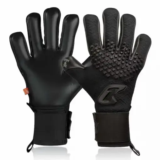 Schwarze Torwarthandschuhe von Catch & Keep: Der brandneue Nero Deep Dark mit extra starkem Octopus Grip!