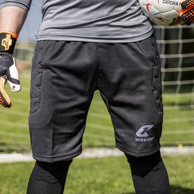 Torwarthose kurz gepolstert Catch and Keep Torwart Shorts