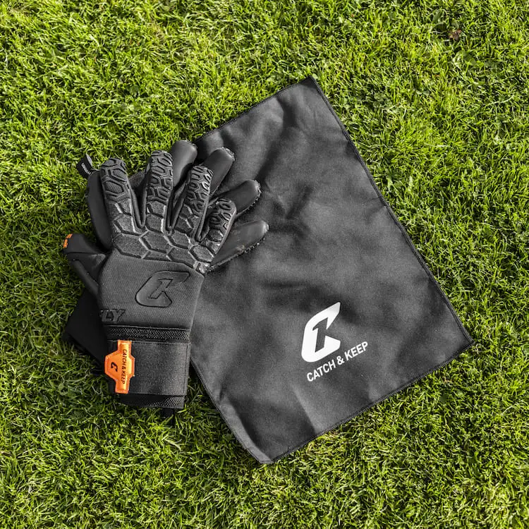 C&K Torwarthandschuh Mikrofasertuch Catch and Keep Sporttuch