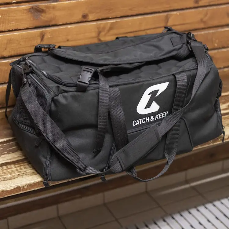 Sporttasche Performance All Black Catch & Keep Torwarthandschuhe Torhüter Sporttasche für Torhüter