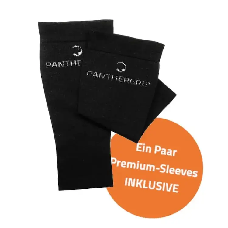 Panthergrip Schienbeinschoner Sleeves in schwarz für den Torwart