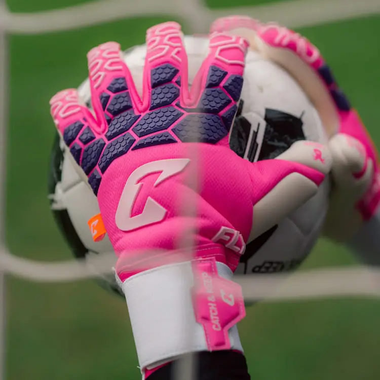 Fly Pink Soul Catch & Keep Torwarthandschuhe mit Grip