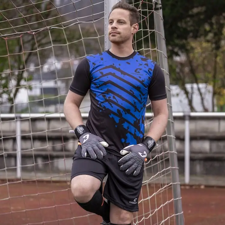 Fußball Trikot Blue Splash Catch and Keep Fussball Trikot für Fussballer