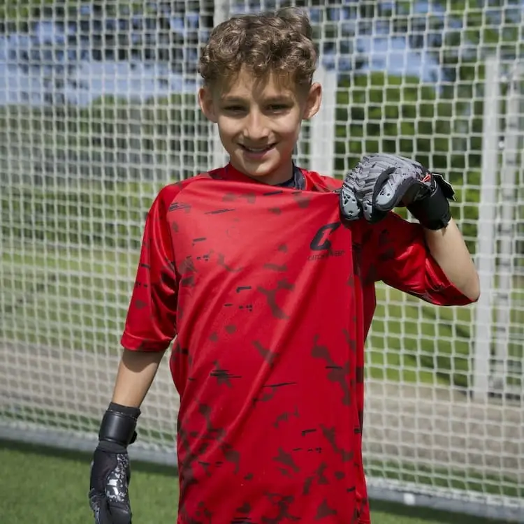 Fußball Trikot Red Camou Catch and Keep Fussballtrikot