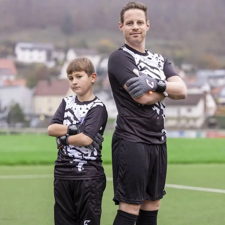Fußball Trikot White Splash Catch and Keep Fussballtrikot für Junioren und Erwachsene