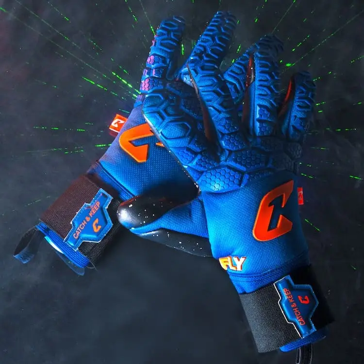 Fly Blue Soul XTech Catch and Keep Torwarthandschuhe für Torhüter