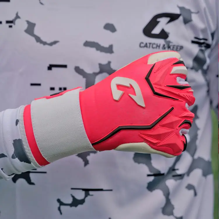 ViVor Crazy Orange Catch and Keep Torwarthandschuhe für Keeper