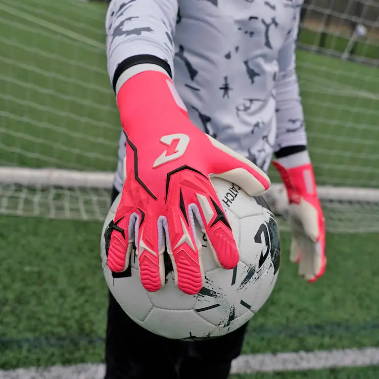 ViVor Crazy Orange Catch and Keep Torwarthandschuhe mit Grip