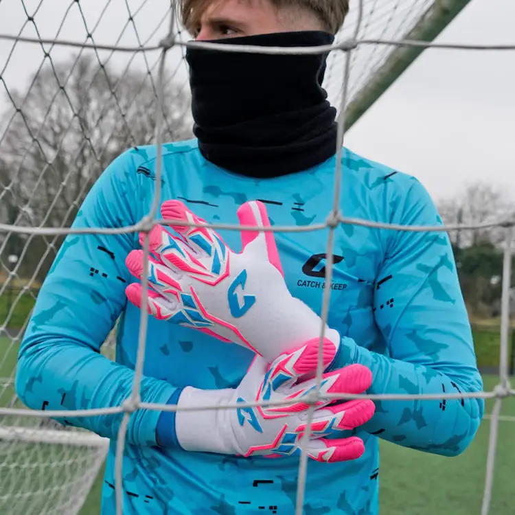 ViVor Wild Pink Catch and Keep Torwarthandschuhe für Erwachsene