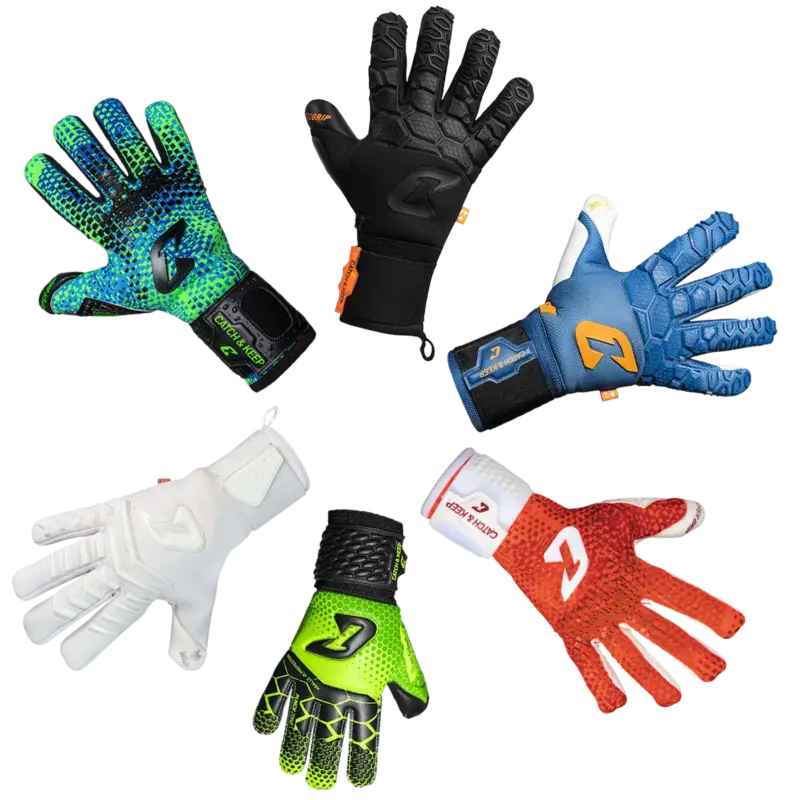 Catch and Keep - Torwarthandschuhe in diversen Schnitten und Farben